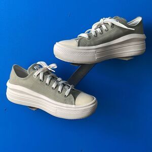 Converse Chuck Taylor All-Star Move Platform Sneakers, Summit Sage Size 8 Women